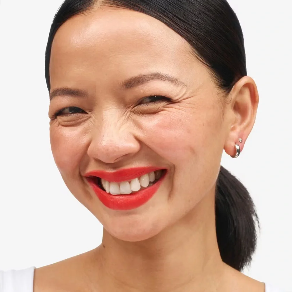 Glossier Strike Burnt-Orange G-suite Lip Creme NIB
